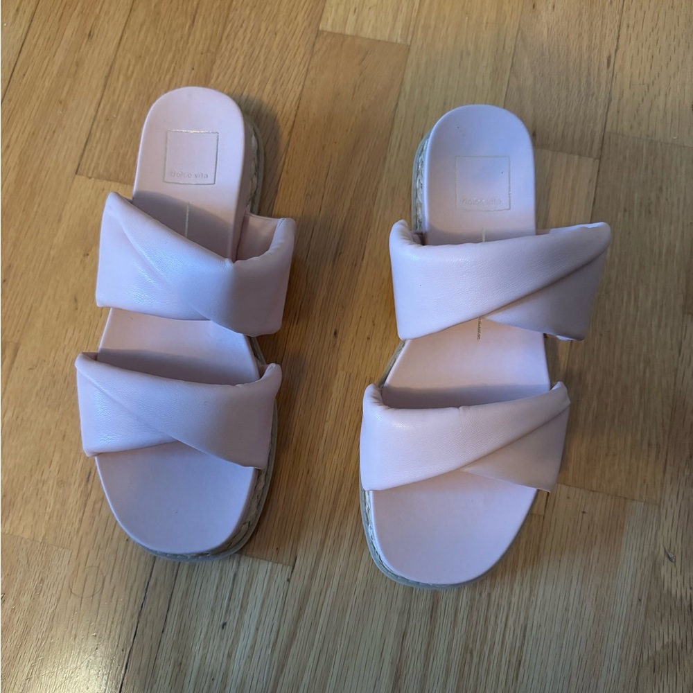 Dolce Vita Blush Slide Sandals